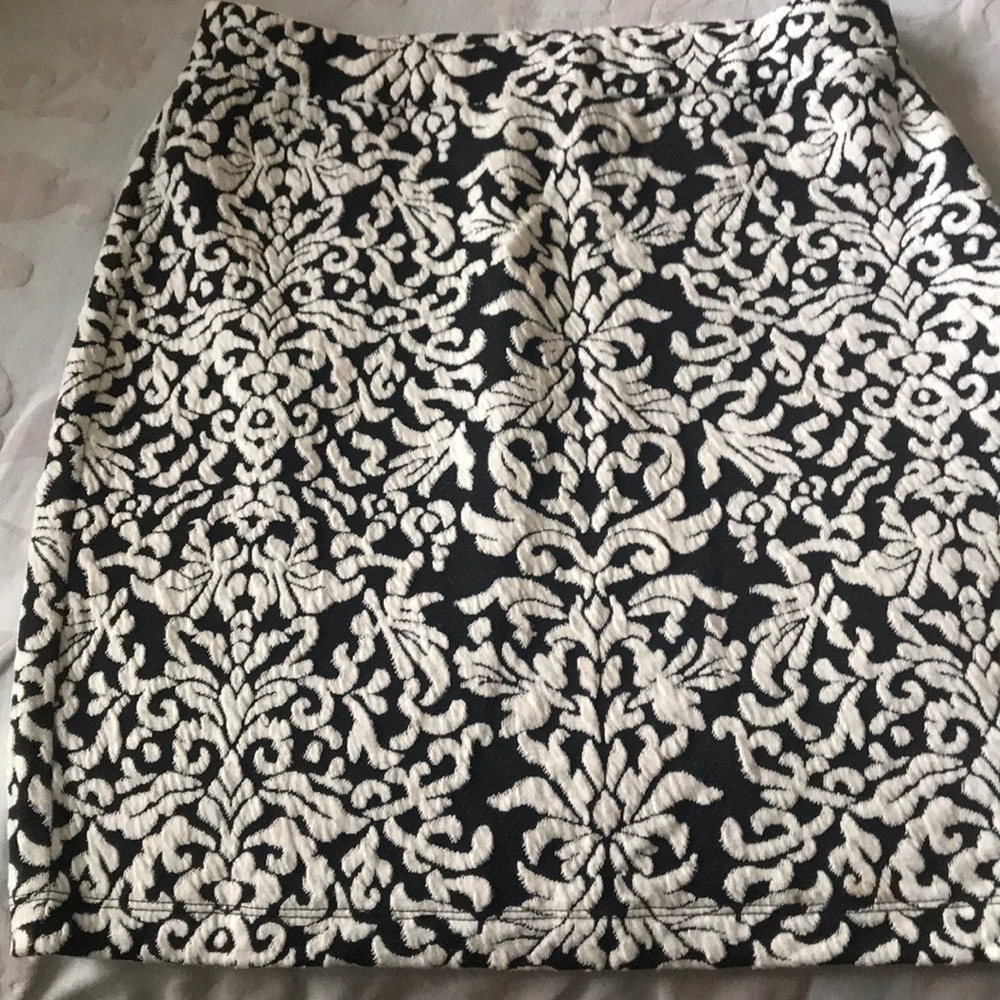 Black and White skirt